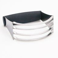 HUJI Stainless Steel Professional Plain Round Pastry Dough Cutter Set for Baking Cookies Pie Pops Kitchen (1,... N11