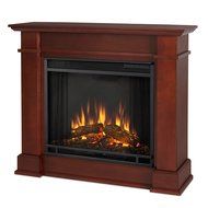 Real Flame 1220E Devin Electric Fireplace, Small, Dark Espresso