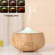 Aromatherapy Essential Oil Diffuser,Werleo 250ml Wood Grain Ultrasonic Cool Mist Whisper Quiet Aroma Air Humidifier... N6