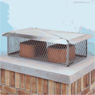 17'' x 29'' Gelco Stainless Steel Multi-Flue Chimney Cap