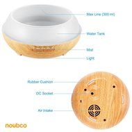 Aromatherapy Essential Oil Diffuser,Werleo 250ml Wood Grain Ultrasonic Cool Mist Whisper Quiet Aroma Air Humidifier... N11