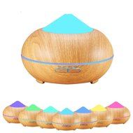 Aromatherapy Essential Oil Diffuser,Werleo 250ml Wood Grain Ultrasonic Cool Mist Whisper Quiet Aroma Air Humidifier... N12