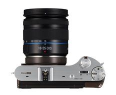 Samsung NX300M 20.3MP CMOS Smart WiFi &amp; NFC Mirrorless Digital Camera with 18-55mm Lens and 3.3" AMOLED Touch... N6