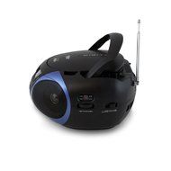 Tyler Portable Sport Stereo CD Player TAU101-BL with AM/FM Radio and Aux &amp; Headphone Jack Line-In (Blue)