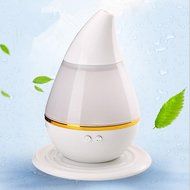 Ultrasonic Water-drop Air Purifier, ELEMO 250ML Cool Mist Humidifier USB Essential Oil Aroma Diffuser with 7 Color... N5