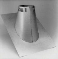 Chimney 77667 6 in. SuperPro All-Fuel Steep-Pitch Roof Flashing with Storm Collar for Chimney Pipes