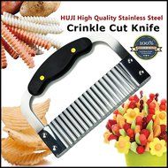 HUJI Stainless Steel Professional Plain Round Pastry Dough Cutter Set for Baking Cookies Pie Pops Kitchen (1,... N17