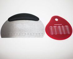 HUJI Stainless Steel Professional Plain Round Pastry Dough Cutter Set for Baking Cookies Pie Pops Kitchen (1,... N20