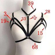 HOT Sale!Women Bandage Alluring Bra Bustier,Canserin Harness Elastic Cage Strappy Hollow Out