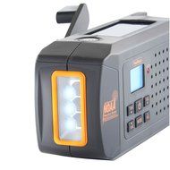 VonHaus NOAA Weather Channel Radio w/ Solar, Dynamo Hand Crank &amp; USB Charging: Portable Weather Radio AM/FM, 7... N2