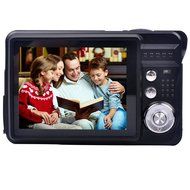 SSstar Digital Camera 8X Digital Zoom HD 720P 18MP 2.7 inch TFT LCD Screen Digital Video Camcorde Color Black