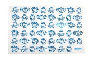 oogaa Silicone Placemat, Blue N6