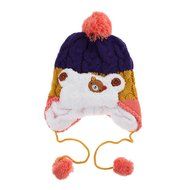 Baby Toddler Winter Beanie Warm Hat Hooded Scarf Earflap Knitted Cap Girls Boys N4