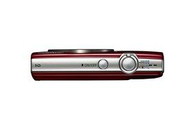 Canon PowerShot ELPH 180 (Red) with 20.0 MP CCD Sensor and 8x Optical Zoom N3
