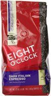 Eight O'Clock Dark Italian Espresso Ground Coffee, 23 Ounce N4