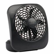 O2COOL 5-Inch Portable Fan, Gray N2