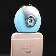 Mini Diffuser USB Luckyfine Cell Phone Beauty Mist Spray Diffuser Phone Humidifier Facial Steamer Blue-Android N4
