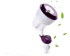 Ban OEC Car Humidifier, Dual USB Charger Port Essential Oil Aroma Diffuser, Portable Ultrasonic Mini Cool Mist... N7