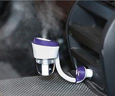 Ban OEC Car Humidifier, Dual USB Charger Port Essential Oil Aroma Diffuser, Portable Ultrasonic Mini Cool Mist... N10