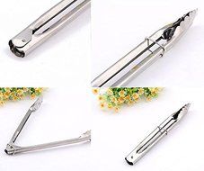 Stainless Steel Food Leg Scallop Tongs Locking Tong New N6