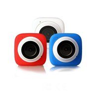 Kezoll WiFi Selfie Camera with Sticky and Magnetic Plates 16GB Memory Cards Included Red