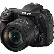 Nikon D500 Wi-Fi 4K Digital SLR Camera &amp; 16-80mm VR with 55-300mm VR &amp; 500mm Lenses + 64GB Card + Backpack + Battery...