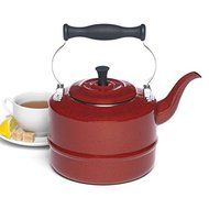Paula Deen Signature Teakettles Percolators Teakettle in Red Speckle N3