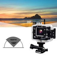 Campark&reg; 1080p 60fps Wifi Extreme Sports Action Camera Waterproof,16MP,1296P,Ambarella A7l,50m Underwater,RF Wrist... N3