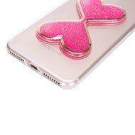 iPhone 7 Plus Case,Phezen Bling Glitter Soft Gel Clear TPU Case for iPhone 7 Plus,Glow in the Dark Luminous Heart... N37
