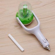 Slaxry Car Air Humidifier Diffuser Essential Oil Ultrasonic Aroma Mist Purifier with USB (Green) N5