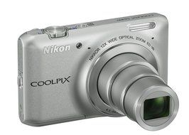 Nikon COOLPIX S6400 16 MP Digital Camera with 12x Optical Zoom and 3-inch LCD (Silver) (OLD MODEL)