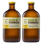 Brew Dr Just Ginger Raw Organic Kombucha (2 bottles)