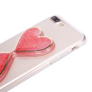 iPhone 7 Plus Case,Phezen Bling Glitter Soft Gel Clear TPU Case for iPhone 7 Plus,Glow in the Dark Luminous Heart... N45