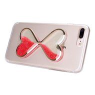 iPhone 7 Plus Case,Phezen Bling Glitter Soft Gel Clear TPU Case for iPhone 7 Plus,Glow in the Dark Luminous Heart... N46