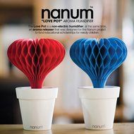 [NANUM] Non-Electric Eco-Friendly Felt Natural Evaporation Lovepot Heart Humidifiers, Aromatic, Easy to Clean,... N2