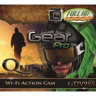 Sound Around GDV995BK HD Video Recording Gear Pro Quest Wi-Fi Action Camera/Camcorder, Full HD 1080p Video, 16... N2