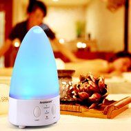 Essential Oil Aroma Office diffuser, Small Ultrasonic Cool Mist Air Humidifier, Aromatherapy Vaporizer, Rainbow... N7
