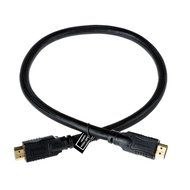 Monoprice Commercial 6ft 24AWG CL2 High Speed HDMI Cable With Ethernet w/ Net Jacket - Black N2