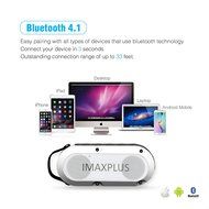 IMAXPLUS Outdoor Wireless Bluetooth Speakers 4.1 with Waterproof IPX6,12 Hours Playtime,TF Card Play and Hands-Free... N5