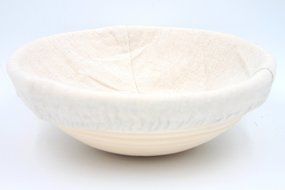 Boseen Round Banneton Bread Dough Proofing Rising Rattan Basket &amp; Liner( 8.5 inches)