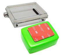 ProGear Clear Waterproof Housing Backdoor With Button And Floaty Sponge For GoPro Hero 3 LCD Version