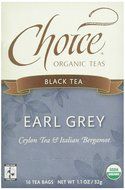 Choice Organic, Earl Grey Tea, 16 ct N3