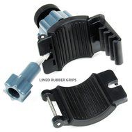 Action Camera Ski Pole Mount with 2 MicroFiber Cloths by USA Gear - Works With GoPro Hero4 , Ion Air Pro 3 , Drift... N2