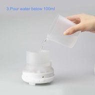 Codo 100 ml Aromatherapy Essential Oil Diffusers Portable Ultrasonic Cool Mist Aroma Humidifier with Color LED... N8