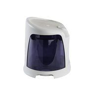 AIRCARE 3D6 100 Mini-Console-Style Evaporative Humidifier, White and Midnight Blue N6