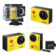 Aokon Action Camera SJ7000 Sports Waterproof Camera 1080P 12M HD Helmet Motorcycle Underwater Cam - 170&deg;Wide Angle... N5