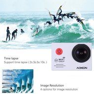 Aokon Action Camera SJ7000 Sports Waterproof Camera 1080P 12M HD Helmet Motorcycle Underwater Cam - 170&deg;Wide Angle... N6