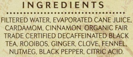 Third Street Chai, Authentic Chai, 32-Ounce Plastic Bottles (Pack of 6) N19
