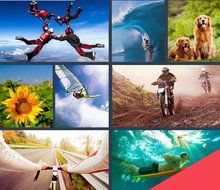 SJCAM SJ5000X Elite Edition Orignal WiFi Sports Camera ELITE SONY IMX078 GYRO 4K 2 Inch With Waterproof Case (...