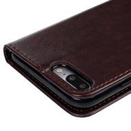 iPhone 7 Plus Case (5.5 inch) - Wallet Flip Folio Stand Case Embossed Flower Tree PU Leather Case Shockproof Soft... N60